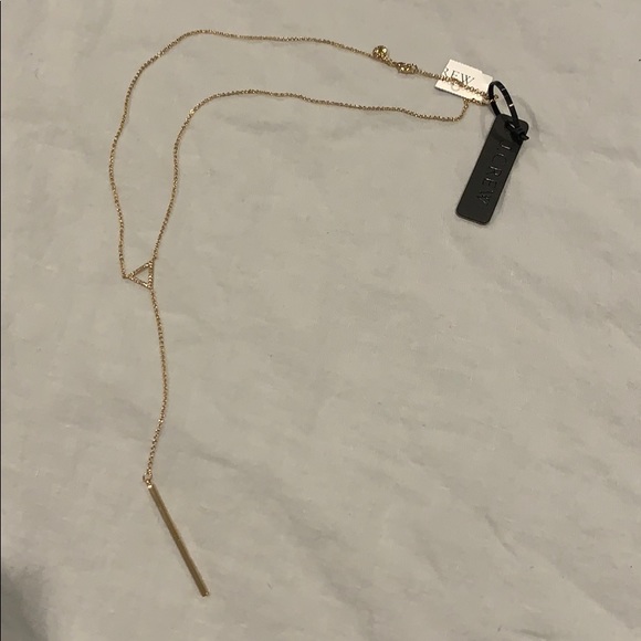 J. Crew Jewelry - J.Crew Y necklace with triangle details